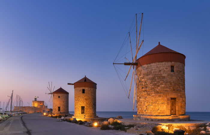 3 Windmills Rhodes