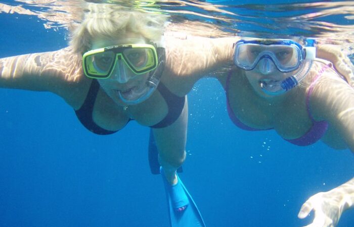 Snorkelling in Kallithea