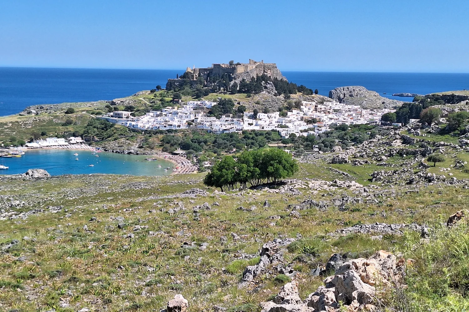 Lindos view Rhodes