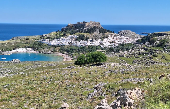 Lindos view Rhodes