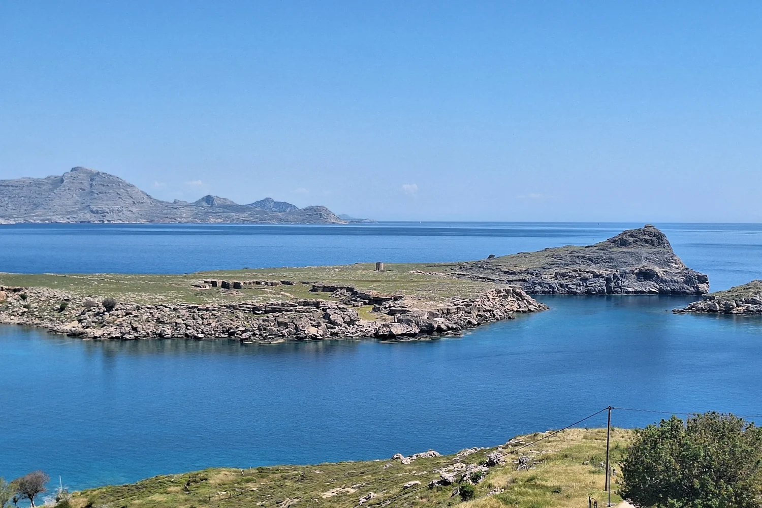 Lindos view Rhodes