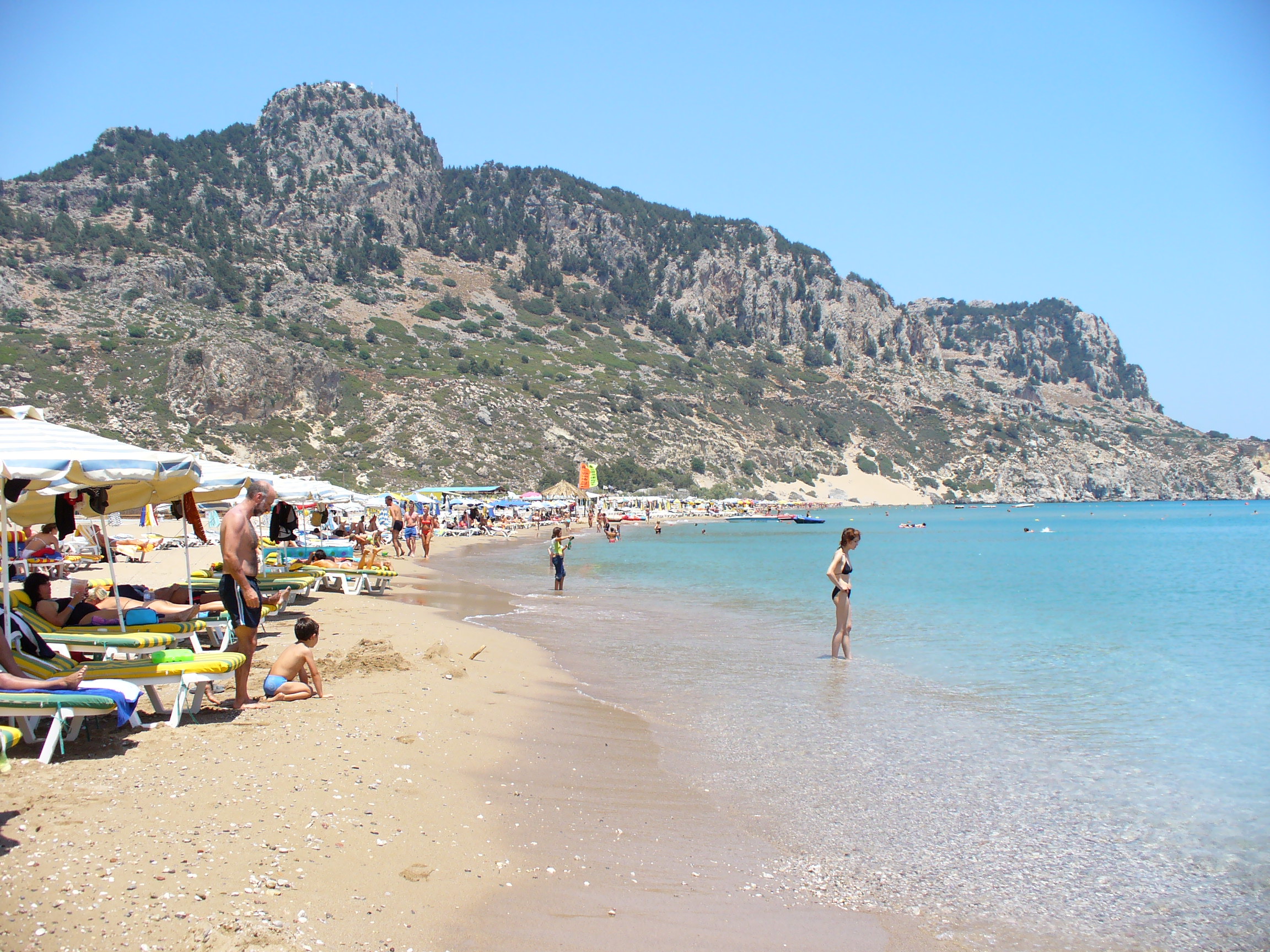 Tsambika Beach Rhodes